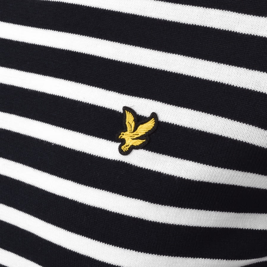 Alternative Image for ProductLyle And Scott Breton Stripe Sweatshirt Navy3